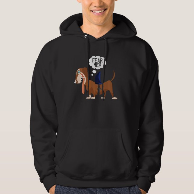 Weiner Dog Lover Hoodie (Front)