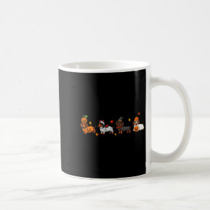 Weiner Dog Witch Happy Halloweenie Cute Halloween Coffee Mug
