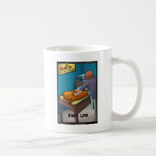 Weiner Massage aka Backlink Funny Gifts & Cards Coffee Mug