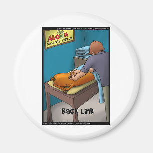 Weiner Massage aka Backlink Funny Gifts & Cards Magnet