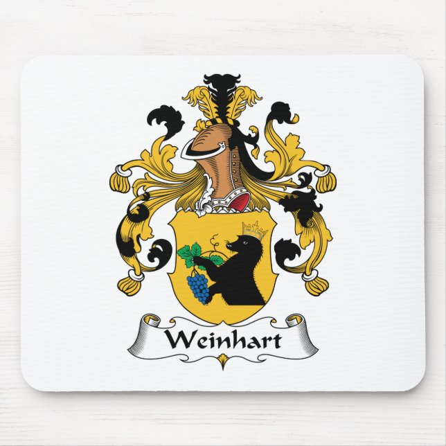 Weinhart Family Crest Mouse Pad (Front)
