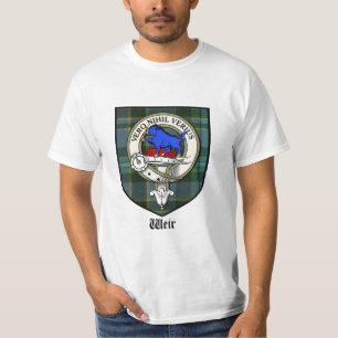 Weir Clan Crest Tshirt / Weir Clan Badge