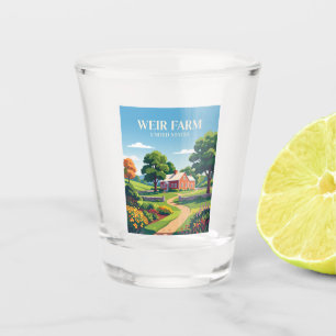 Weir Farm National Historical Park Connecticut Shot Glass