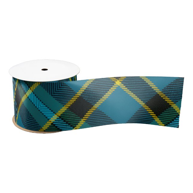 Weir Tartan Satin Ribbon (Spool)