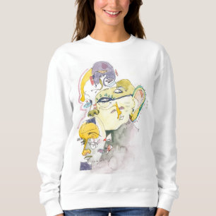 Weird AF faces Sweatshirt