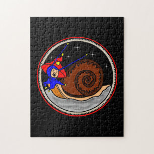 Weird Alien Snail On The Moon Puzzle