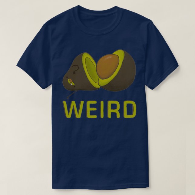 Weird Avocado T-Shirt (Design Front)