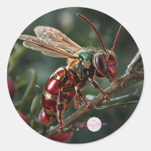 Weird & Beautiful Holiday Insect Sticker