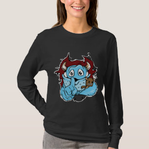 Weird but Funny Black and Blue Monster Shirt