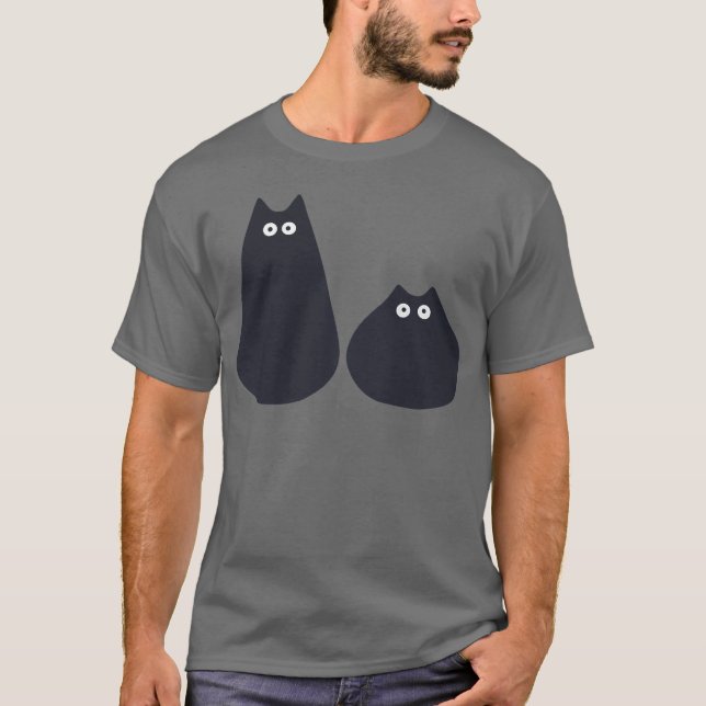 Weird cats girl T-Shirt (Front)