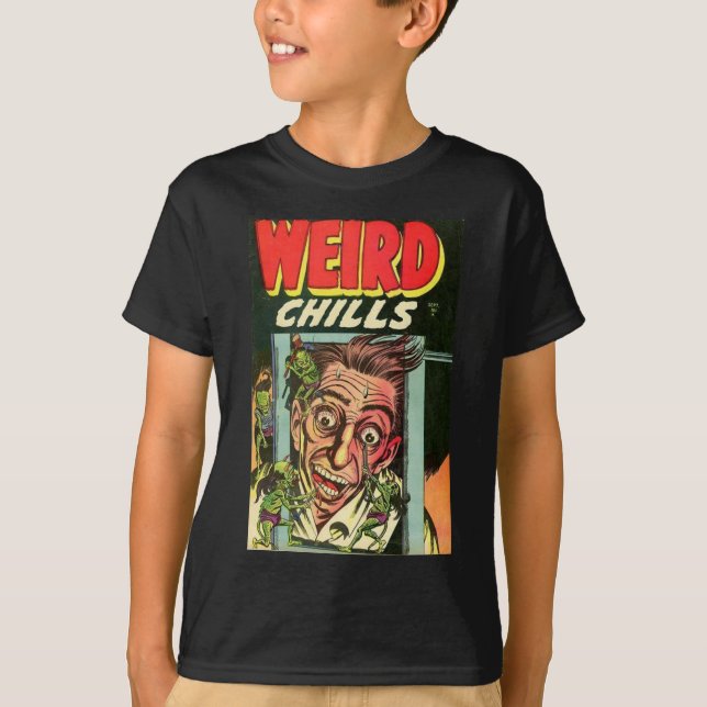 Weird Chills Comic book T-Shirt (Front)
