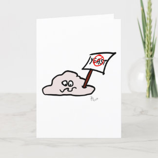 Weird Dough greeting card