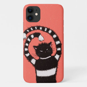 Weird Evil Cat Case-Mate iPhone Case
