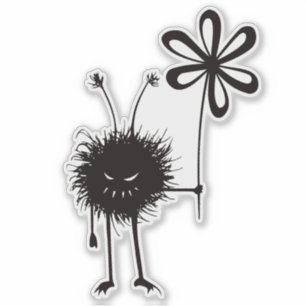 Weird Evil Flower Bug Gothic