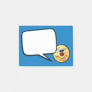 Weird Face Grumpey Post-it Notes