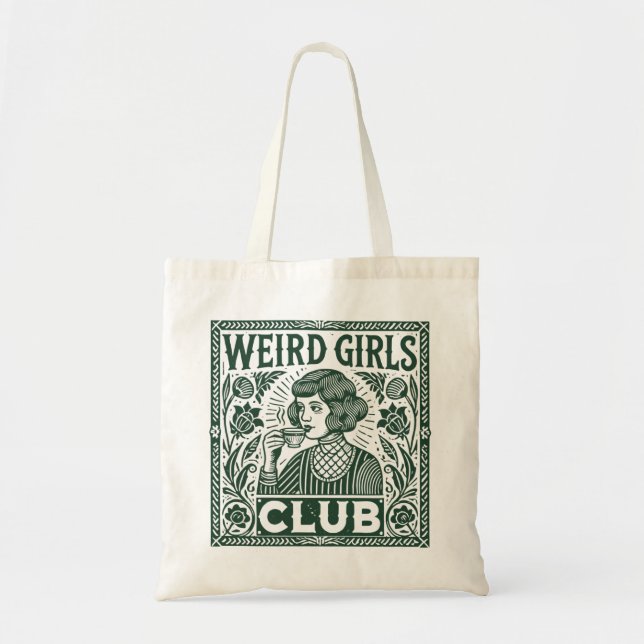 Weird Girls Club  Tote Bag (Front)