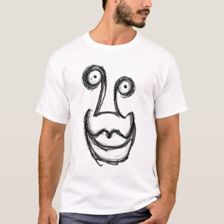 Weird gloomy goofy face T-Shirt