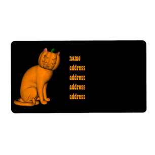 Weird Halloween Cat