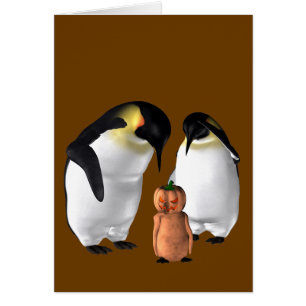Weird Halloween Penguin