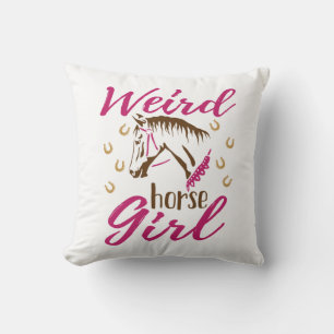 Weird Horse Girl Cushion