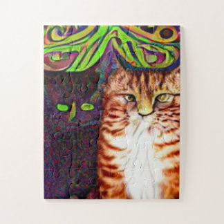 weird kool katz jigsaw puzzle