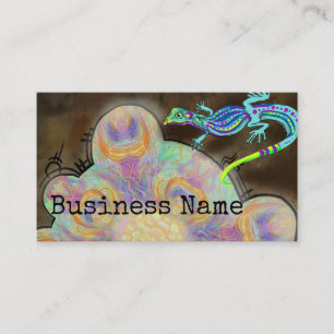 Weird Lizards Business Card