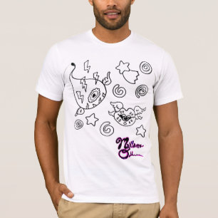 Weird Love Flying Eyeball and Lips T-Shirt