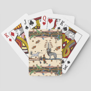 WEIRD MEDIEVAL BESTIARY,APOCALIYPTIC BEAST,UNICORN PLAYING CARDS