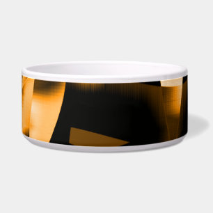 Weird medley of burnt ribbons, orange and black