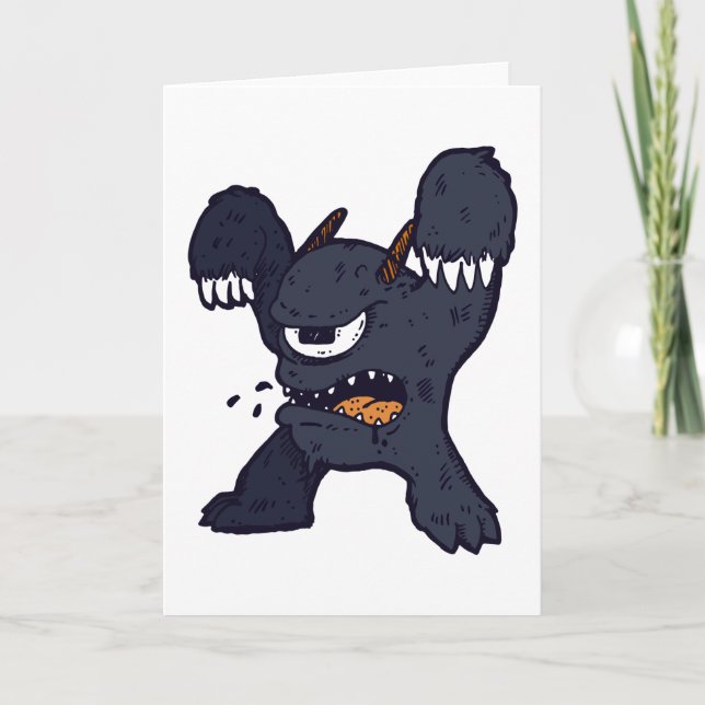 Weird Monster Card (Front)