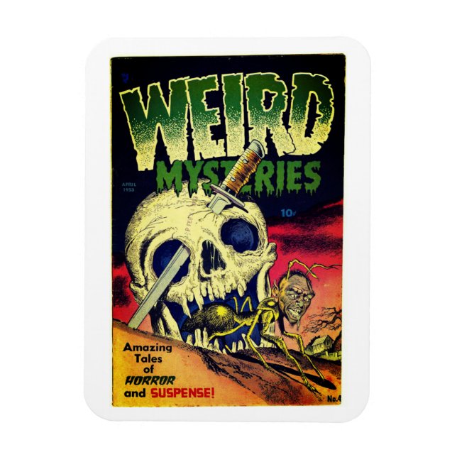 WEIRD MYSTERIES Comic Magnet (Vertical)