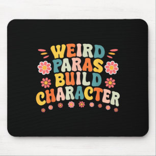 Weird Paras Build Characters Funny Para Profession Mouse Pad