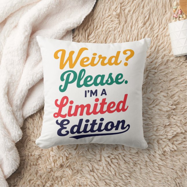Weird? Please Cushion (Blanket)