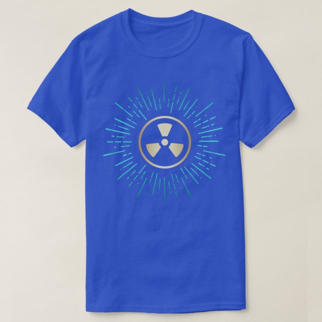 Weird Radiation Warning T-Shirt (Design Front)