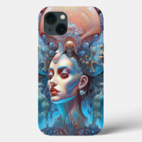Weird Surreal Alien Woman Art