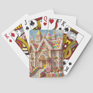 Weird sweets house series Trump Playing Cards