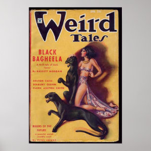 weird tales art poster