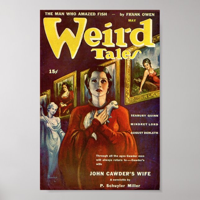 Weird Tales Comic Poster May2 (Front)