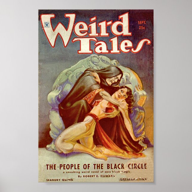 Weird Tales Comic Poster September3 (Front)
