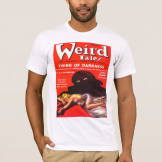 WEIRD TALES Cool Vintage Pulp Magazine Cover Art T-Shirt