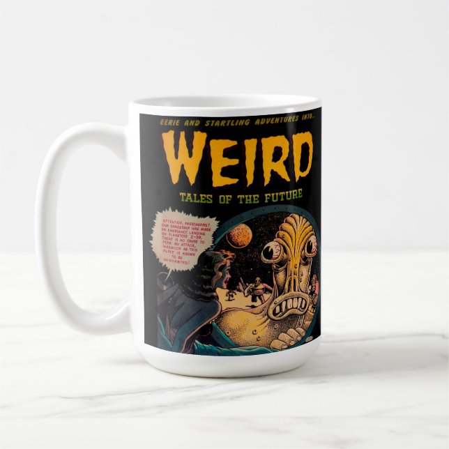 Weird Tales of The Future Coffee Mug (Left)