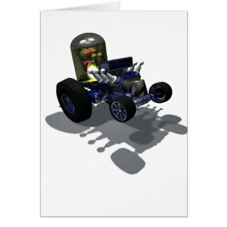 Weird Wheels Mad Brain Card
