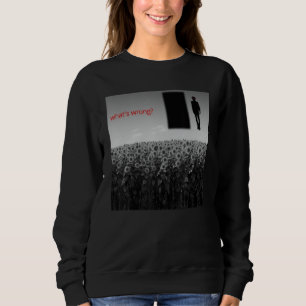 Weirdcore Aesthetic Strangecore Creepy Shadow Drea Sweatshirt