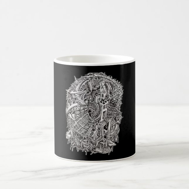 Weirdhead, by Brian Benson, mug (Center)