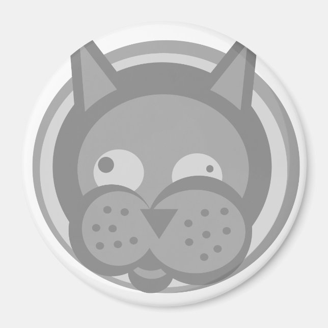 Weirdy Cats Magnet (Front)