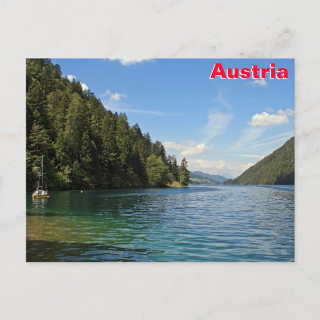 Weissensee, Austria Postcard (Front)