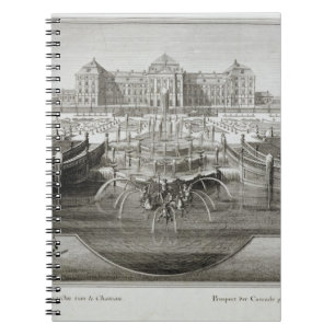 Weissenstein, view towards the castle from the Bar Spiral Notebook