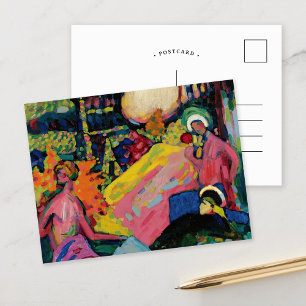 Weisser Klang Kandinsky Postcard