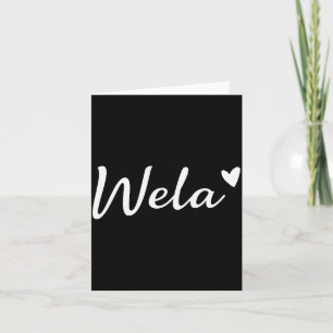 Wela Cute Heart Funny Grandma Mother's Day  Card