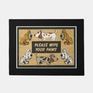 Welcome 18" x 24" Door Mat/Dogs Doormat